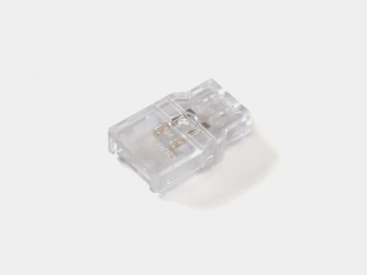 DSG2-10-CN-2 Коннектор DSG2-10-CN-2 для ленты 2835, односторонний, 10мм, прозрачный DesignLed DSG2-10-CN-2