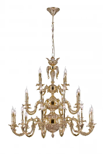 Vivaro E 1.1.24 CG Подвесная большая люстра Dio D'Arte Vivaro E 1.1.24 CG (220V, на цепи, подсвечник, свеча)