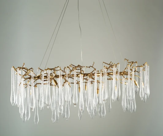 000067404 Подвесная люстра PS3412-10 GD Мелодия Света PS1N 000067404