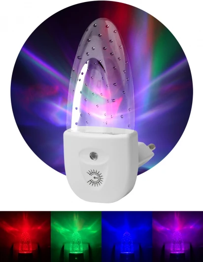 NN-619-LS-W Ночник светодиодный с датчиком освещенности ЭРА NN-619-LS-W