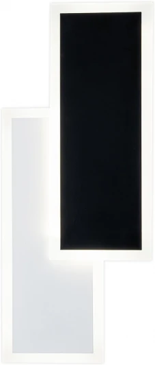 10216/2LED Настенный светильник Escada Tandem 10216/2 LED*46W Black/White 10216/2LED