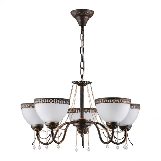 557/5-Blackpatina Подвесная люстра IDLamp Сhiacchierino 557/5-Blackpatina