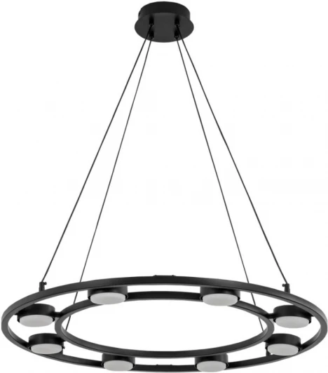 8340/8 Подвесной светильник Lumion Torina 8340/8 черный, металл LED GX53 8*7W 220V (на тросе)