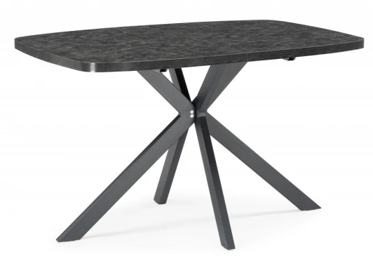 619925 Кухонный стол Woodville Кортез 32 116(160)x77 раздвижной малави / серый