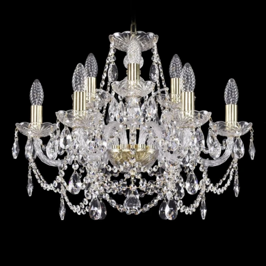 1411/6+3/195 G Подвесная люстра Bohemia 1411 1411/6+3/195/G