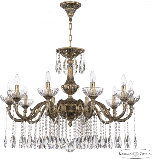 AL78101/10/300 A AGB P Clear/M-1H Подвесная люстра Bohemia AL7801 AL78101/10/300 A AGB P Clear/M-1H