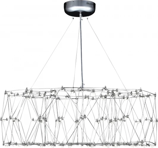 SL6602.103.72 Подвесная люстра светодиодная ST Luce Gravetta SL6602.103.72 Хром/Прозрачный LED 1*72W 4000K (220V, на тросе)