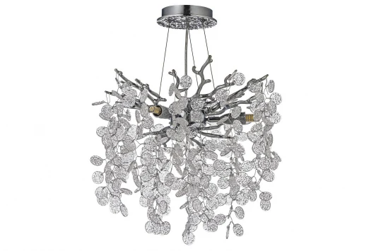 Tavenna H 1.5.32.102 N Подвесная люстра хрустальная Dio D`arte Tavenna Nickel Tavenna H 1.5.32.102 N (220V, на тросе)