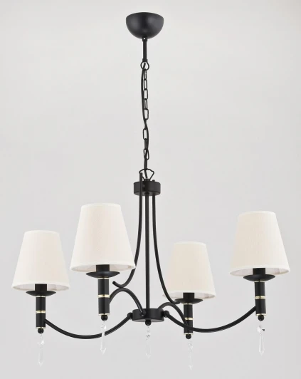23004 Подвесная люстра Alfa Abil Black Gold 23004