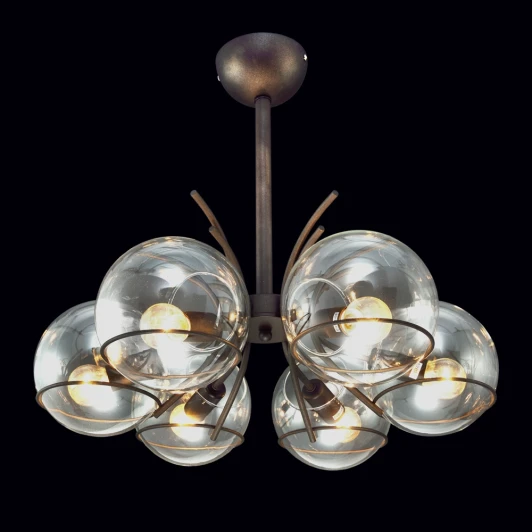 2-4812-6-CF E14 Потолочная люстра Максисвет 4812 2-4812-6-CF E14