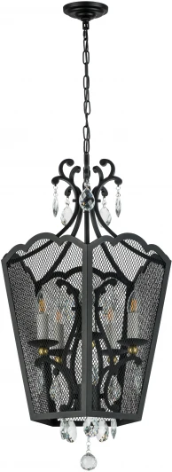 744157 Подвесная люстра Castello 744157 (220V, хрусталь, ковка, на цепи)