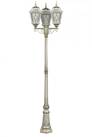 91409MB Gw ромб Наземный фонарь Oasis Light ASTORIA 2M 91409MB Gw ромб (220V, IP44)