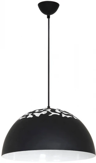 6210 Подвесной светильник Luminex Alumi BLACK/WHITE 6210 (220V, на проводе, зонтик)