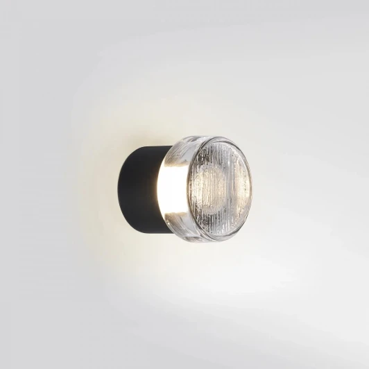 A701-510-39-27K Уличный настенный светильник Roc Mini IP65 27K черное Marset A701-510-39-27K (480935)