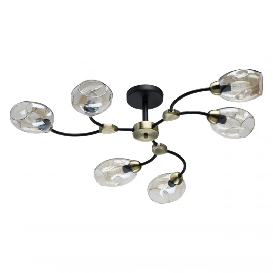 605015006 Потолочная люстра DeMarkt Гамбург 605015006