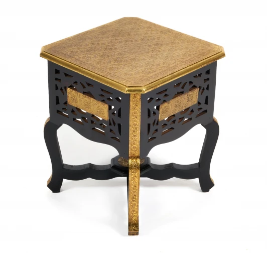 14148 Столик Secret De Maison FUMO ( mod. ND-027) этническая роспись (дерево манго)