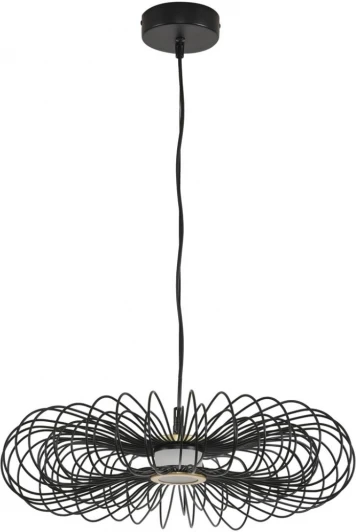 8301/9L Подвесной светильник светодиодный Lumion Camomile 8301/9L LEDIO черный, металл/акрил LED 9W 3000K 220V (на проводе)