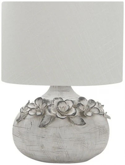 OML-16504-01 Интерьерная настольная лампа Omnilux Valdieri OML-16504-01 (220V, выключатель, цветы)