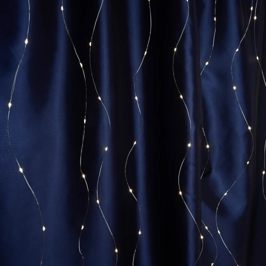41636 Светодиодная гирлянда Feron CL590 41636 занавес типа Роса 2*2м + 2м 5000К USB прозрачный шнур