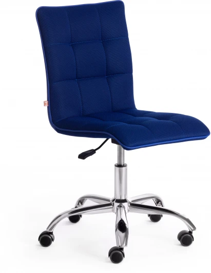 19275 Кресло ZERO ткань/кож/зам, синий, TW10/36-39 Tetchair 19275