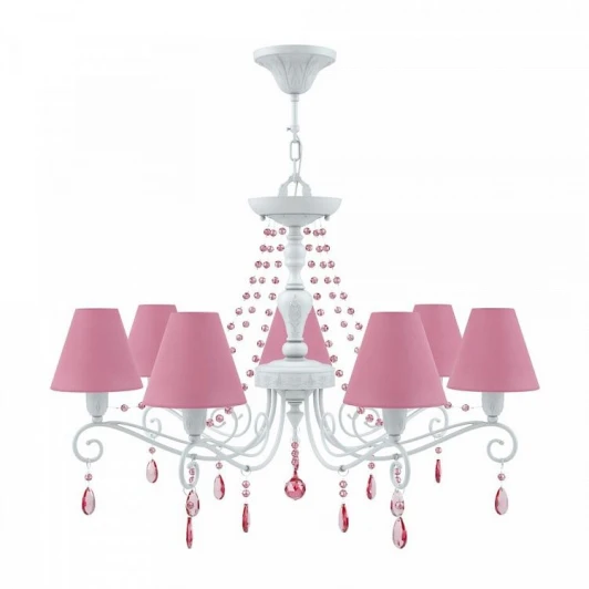 E4-07-WM-LMP-O-27-CRL-E4-07-PK-DN Подвесная люстра Lamp4you Provence 14 E4-07-WM-LMP-O-27-CRL-E4-07-PK-DN
