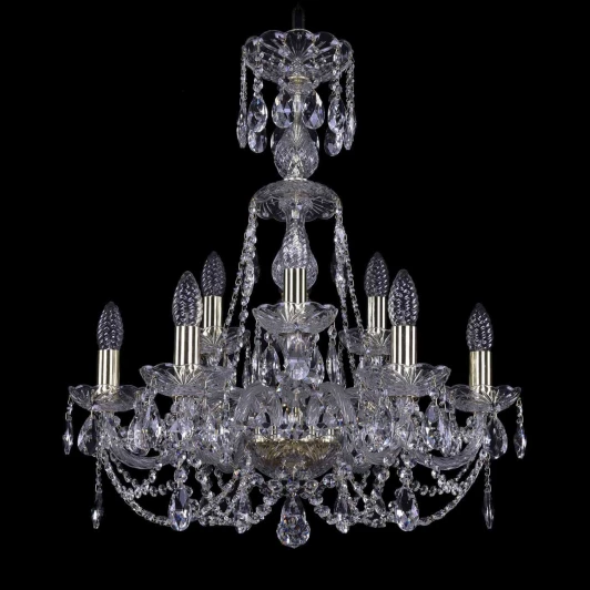 1406/6+3/195/XL-64/G Подвесная люстра Bohemia 1406 1406/6+3/195/XL-64/G