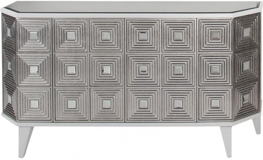 ART-B1980-S Комод Garda Decor ART-B1980-S (Серый/Серый)