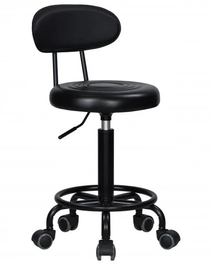 3052-LM BILLY Табурет мастера Dobrin BILLY (черный) 3052-LM BILLY