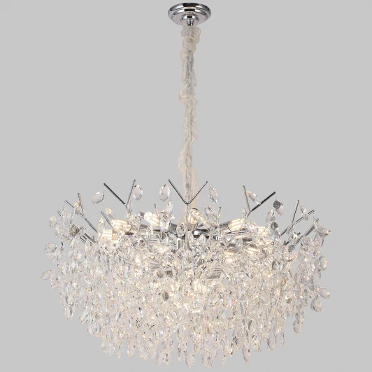 IL5160-800PZF-25 CH ELITE Подвесная люстра хрустальная ILLUMICO IL5160-800PZF-25 CH ELITE
