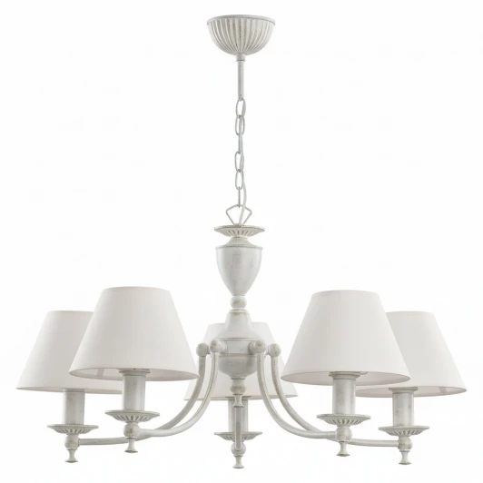 10115 Подвесная люстра Adilux Sofia White 10115