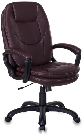 CH-868LT/BROWN Кресло руководителя Бюрократ CH-868LT коричневый искусственная кожа крестовина пластик