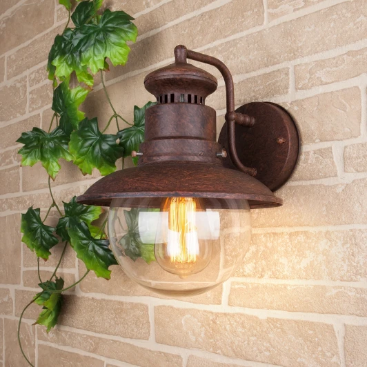 GL 3002D Настенный фонарь уличный Elektrostandard Talli брауни GL 3002D (220V, IP44)