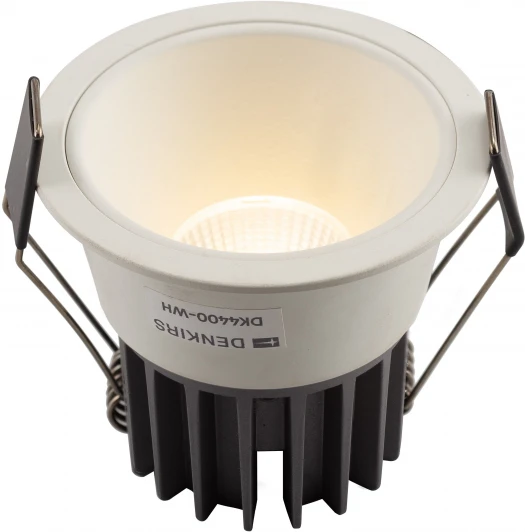 DK4400-WH Встраиваемый точечный светильник Denkirs DK4400 DK4400-WH (LED, 220V, круглые)