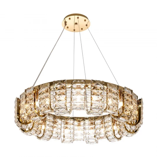 ML.755.24 GD Подвесная люстра хрустальная Modelux MODELUX ML.755.24 GD