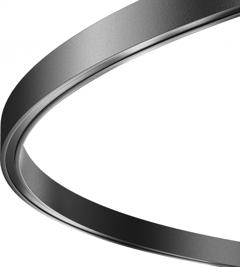 TRX154-R-D800-B Шинопровод магнитный Flarity круглый черный 80 см Maytoni Busbar trunkings Flarity TRX154-R-D800-B (24V)