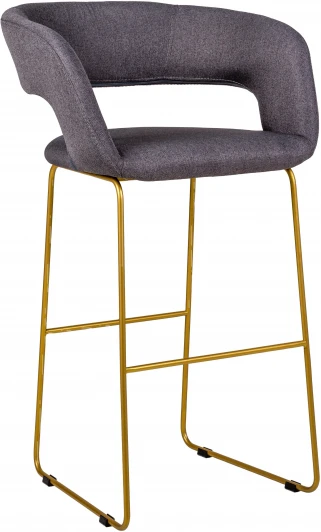 41023110032h_ТмСер_БАР Кресло бар. Hugs Тм.Сер/Link Золото R-Home арт.41023110032h_ТмСер_БАР