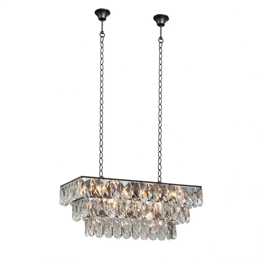 V5265-1/23 Подвесная люстра Vitaluce V5265-1/23 (220V, хрусталь, на цепи)