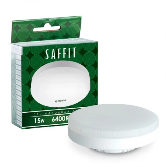 55193 Лампа светодиодная Saffit SBGX5315 55193 GX53 15W 230V 6400K