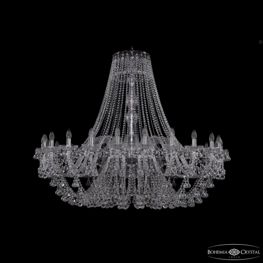 1409/24/530 Ni Подвесная люстра Bohemia 1409 1409/24/530 Ni