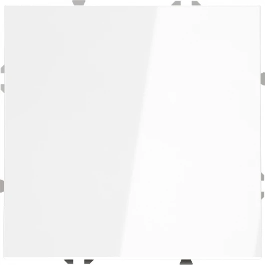 VLS010301 Проходной переключатель одноклавишный (белый глянцевый) Voltum S70 VLS010301