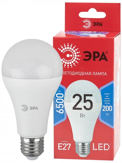 LED A65-25W-865-E27 R Лампочка светодиодная E27 25W ЭРА LED A65-25W-865-E27 R