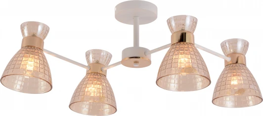 9182-304 Потолочная люстра на штанге Rivoli Frances 9182-304 4хЕ27 60 Вт