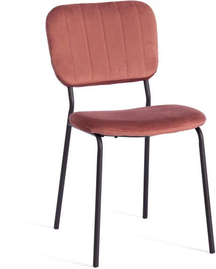 19322 Стул CAROL (mod. UC06) Tetchair (Коралловый,Черный).
