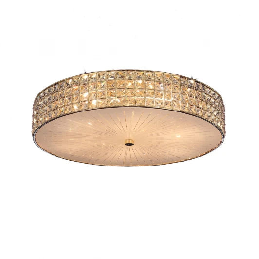 CL324102 Потолочный светильник круглый Citilux Портал CL324102 (220V, хрусталь K9)