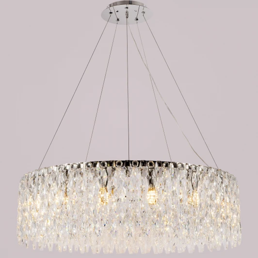 IL5051-800PZF-25 CH ELITE Подвесная люстра хрустальная ILLUMICO IL5051-800PZF-25 CH ELITE