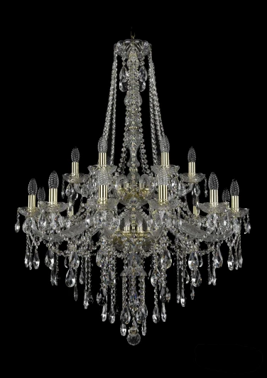 1415/12+6/300/h-112/2d G Подвесная люстра Bohemia 1415 1415/12+6/300/h-112/2d/G