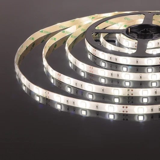 Лента светодиодная 12V 7,2W 30Led 5050 IP65 дневной белый, 5м Светодиодная лента Elektrostandard 12V 7,2W IP65 30Led 5050 дневной белый, 5м
