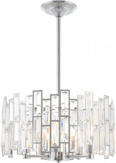 373209/5/350/390 CR Подвесная люстра хрустальная на штанге Arte Milano Sorrento-3209 373209/5/350/390 CR (220V)