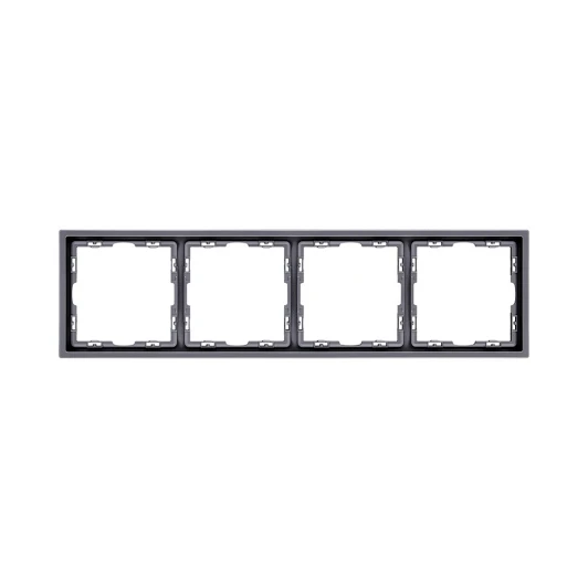 EC4GY Рамка 4-постовая серый Kollinger Eclipse EC4GY