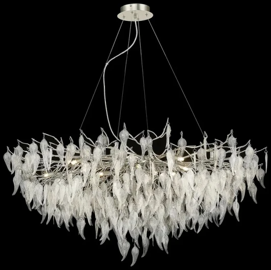 WE182.19.203 Подвесная люстра Wertmark Daniela WE182.19.203 (220V, на тросе, листья, ветки)